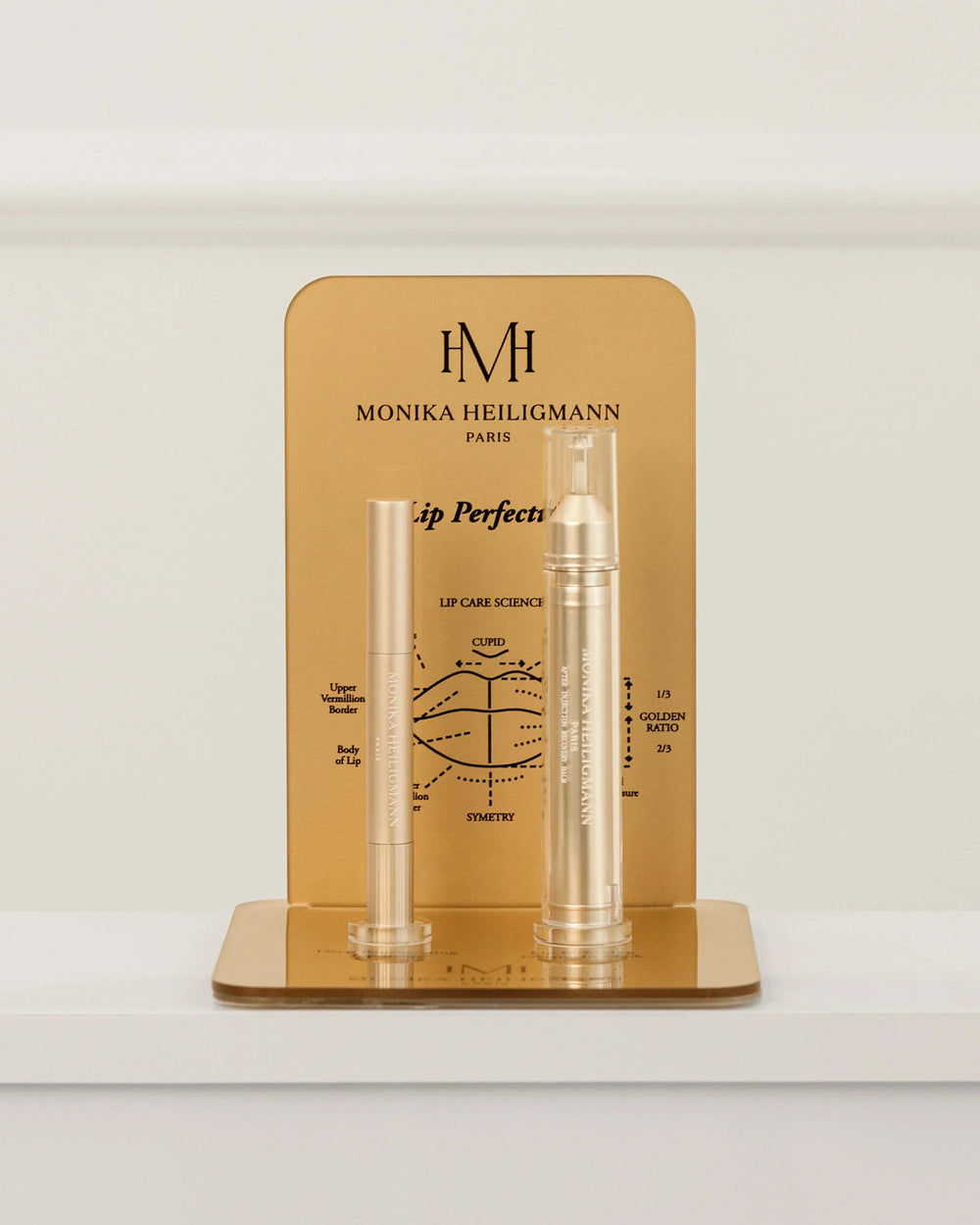 Cabin Display with Two Products (Mask & Deep)